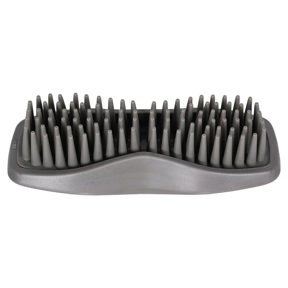 Wahl rubber curry combe for horses on a white background