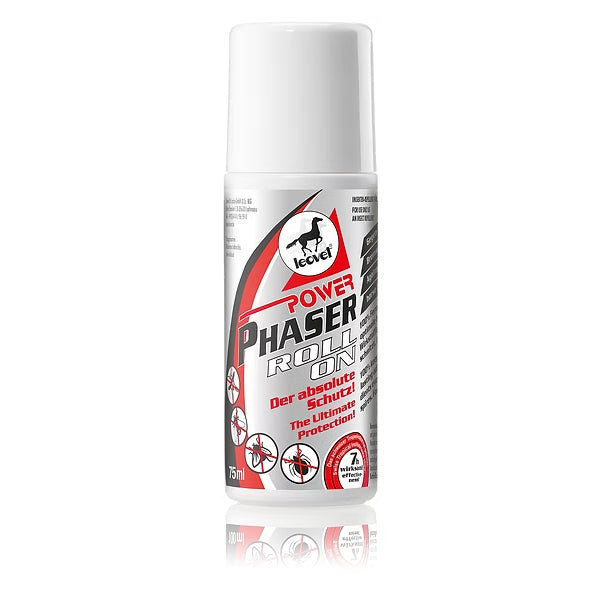Leovet Power Phaser Roll On fly repellent can on a white background